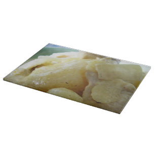 Thai Yellow Curry [แกงกะหรี่] .. Asian Street Food Cutting Board