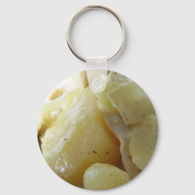 Thai Yellow Curry [แกงกะหรี่] .. Asian Street Food Keychain (Front)