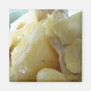 Thai Yellow Curry [แกงกะหรี่] .. Asian Street Food Magnet