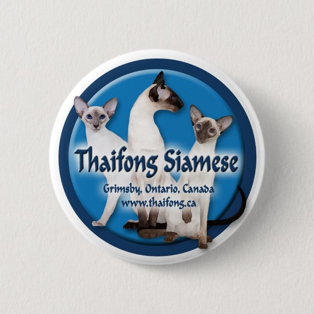 Thaifong Cage Sign 2 Inch Round Button (Front)