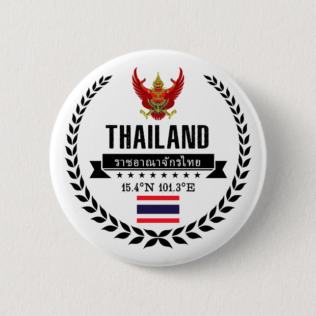 Thailand 2 Inch Round Button (Front)