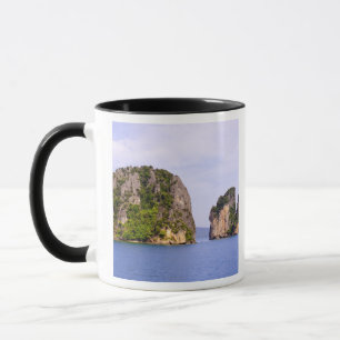 Thailand, Andaman Sea. Ao Phang Nga Islands in 2 Mug