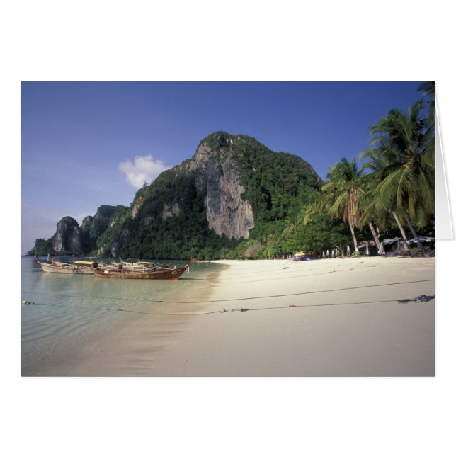 Thailand, Andaman Sea, Ko Phi Phi Island, Beach (Front Horizontal)