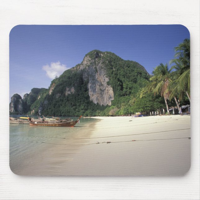 Thailand, Andaman Sea, Ko Phi Phi Island, Beach Mouse Pad (Front)