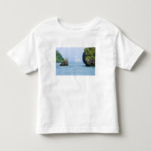 Thailand, Andaman Sea. Star Fyer clipper ship 2 Toddler T-shirt