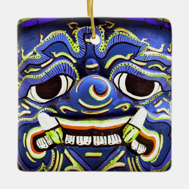 Thailand Bangkok Custom Christmas Ornament (Front)