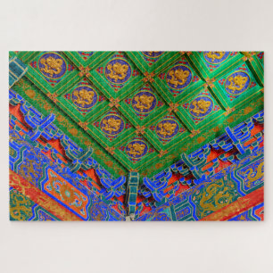 Thailand, Bangkok Dragon Temple Jigsaw Puzzle