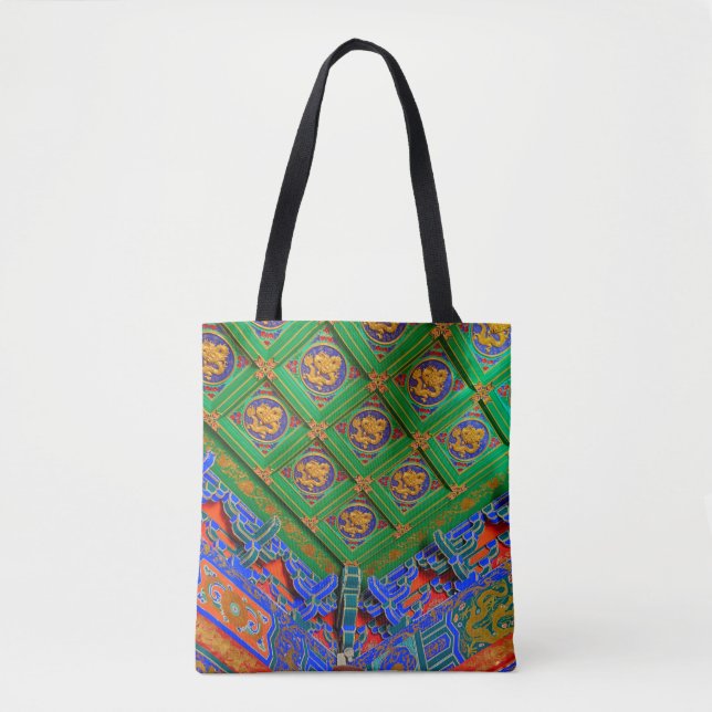 Thailand, Bangkok | Dragon Temple Tote Bag (Front)