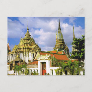 Thailand, Bangkok  Wat Phra Chetuphon Postcard