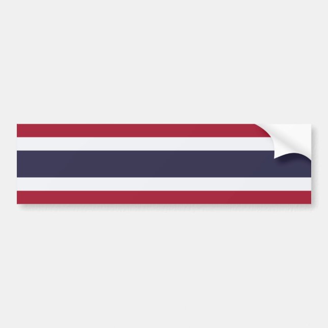 Thailand Bumper Sticker (Front)
