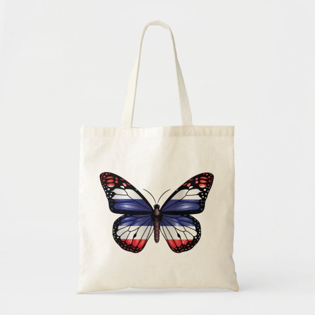 Thailand butterfly monarch flag tote bag (Front)