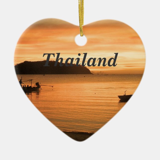 Thailand Ceramic Ornament (Front)