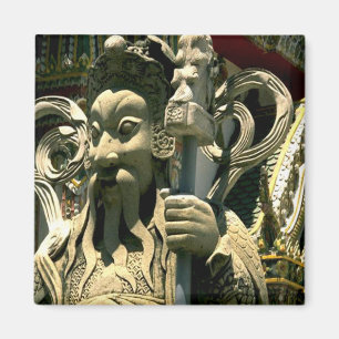 Thailand ~ Chinese Statue Wat Arun Temple Magnet