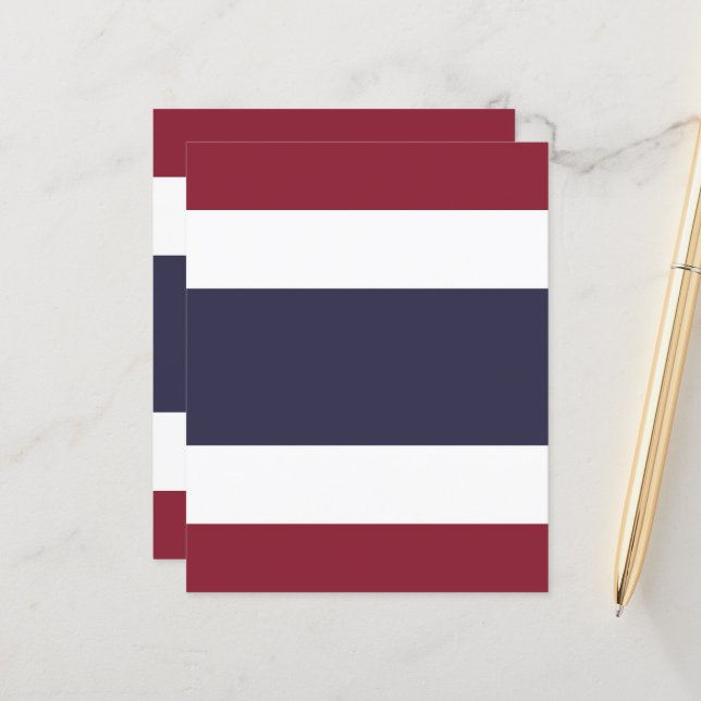 Thailand flag (Front/Back In Situ)