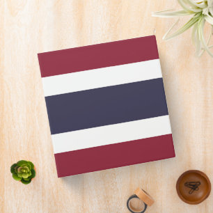 Thailand flag binder