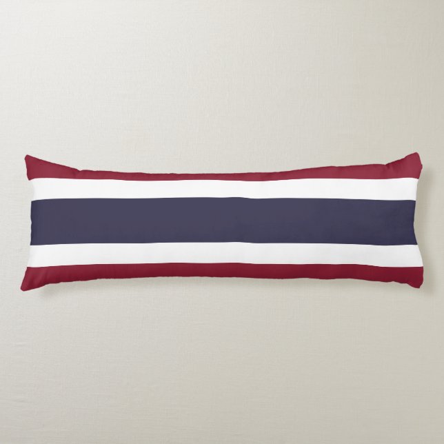 Thailand flag body pillow (Front)