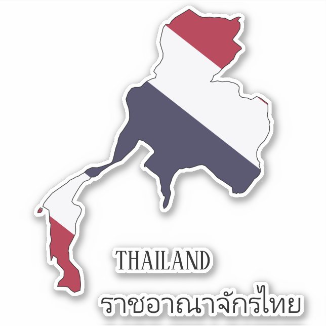 Thailand Flag Charming Patriotic (Front)