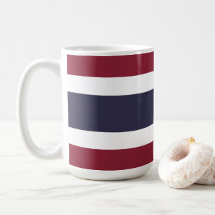 Thailand flag coffee mug