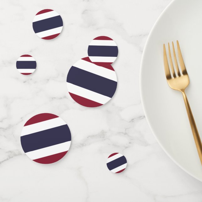Thailand flag confetti (Group)