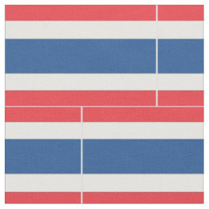 Thailand Flag Fabric