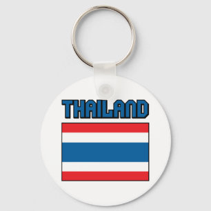 Thailand Flag Keychain