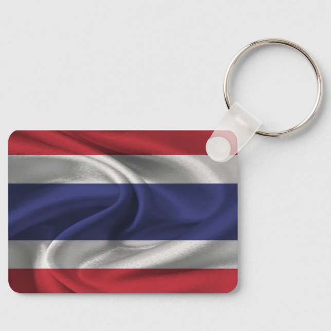 Thailand Flag Keychain (Front)