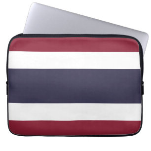 Thailand flag laptop sleeve