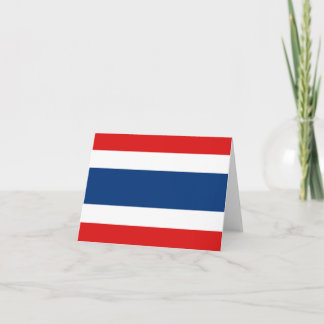 Thailand Flag Notecard