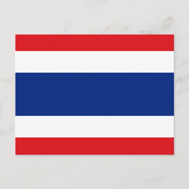 Thailand Flag Postcard (Front)