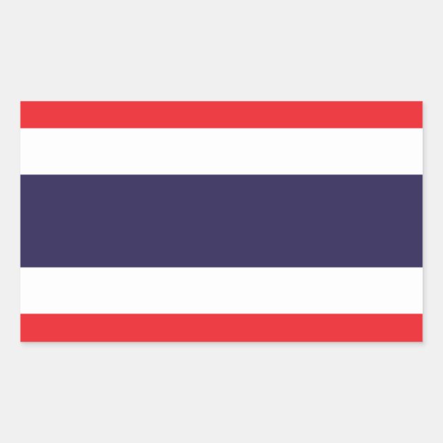 Thailand Flag Stickers* Sticker (Front)