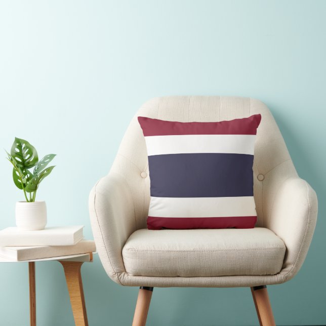 Thailand flag throw pillow (Chair)