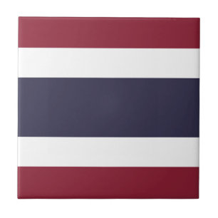 Thailand flag tile