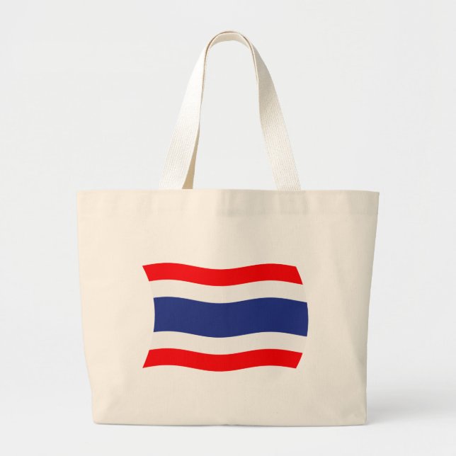 Thailand Flag Tote Bag (Front)