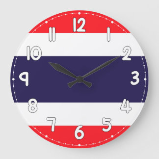 Thailand Flag Wall Clock – Wall Clocks for Kitchen