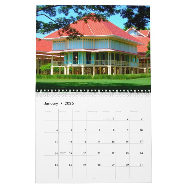 Thailand Interludes Calendar (Jan 2026)
