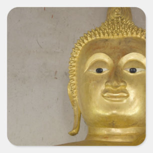 Thailand, Island of Ko Samui aka Koh Samui). 2 Square Sticker