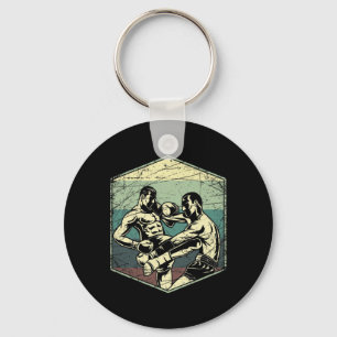 Thailand Kickboxing Muay Thai Keychain