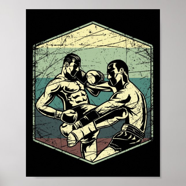 Thailand Kickboxing Muay Thai  Poster (Front)