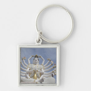 Thailand, Ko Samui aka Koh Samui). Wat Plai 3 Keychain