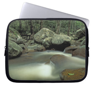 Thailand, Kohsamui Island, Rainforest landscape. Laptop Sleeve