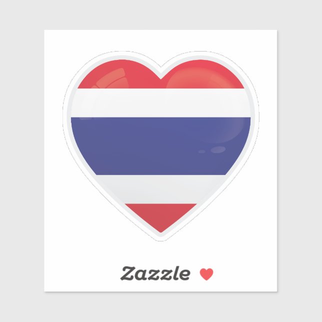 Thailand  Love Flag (Sheet)