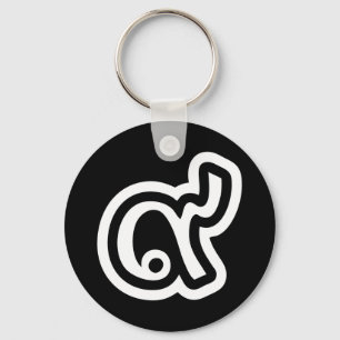 Thailand Lucky Number 9 / Nine / ๙ (Gao/Kao) Tha Keychain