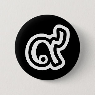Thailand Lucky Number 9 / Nine / ๙ (Gao/Kao) Thai 2 Inch Round Button