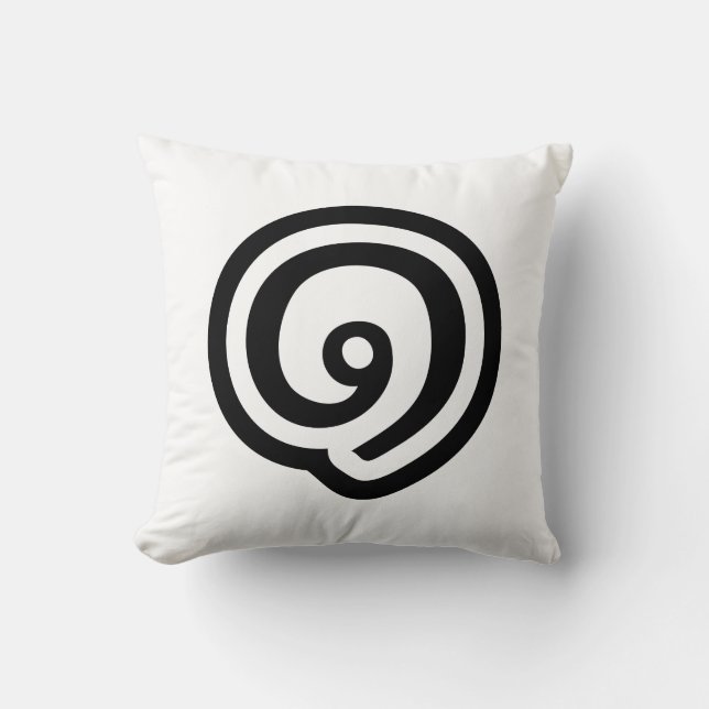 Thailand Number 1 / One / ๑ (Nueng) Thai Language Throw Pillow (Front)