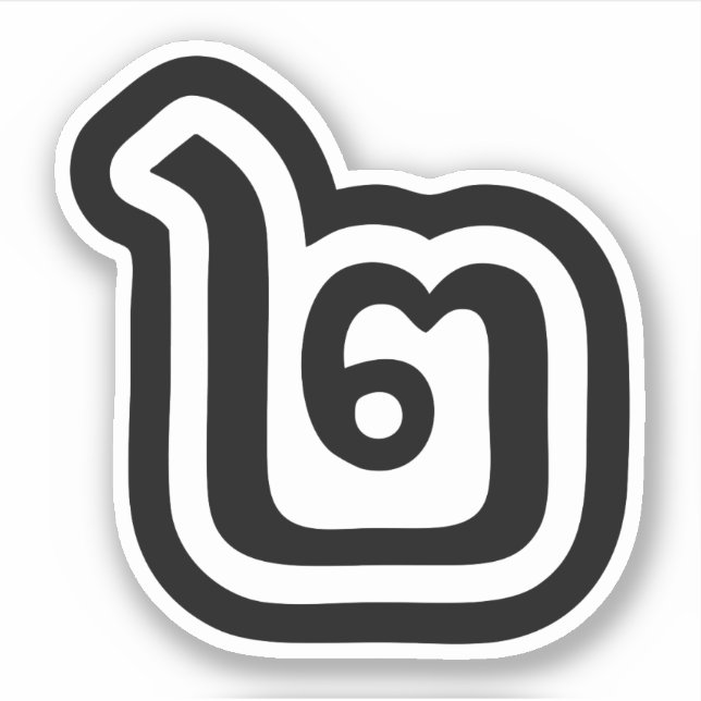 Thailand Number 2 / Two / ๒ (Song) Thai Script (Front)