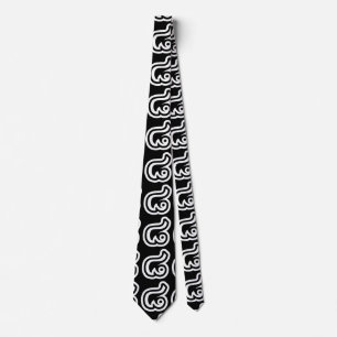 Thailand Number 8 / Eight / ๘ (Bad/Paet) Thai Tie