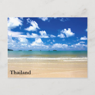Thailand on the Beach Postcard