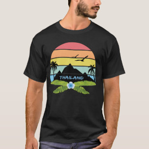 Thailand Palms Island Beach Phuket Samui Phangan S T-Shirt