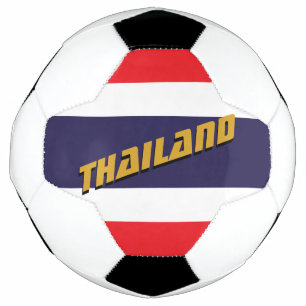 Thailand Patriotic Football & Thai Flag / Sport Soccer Ball