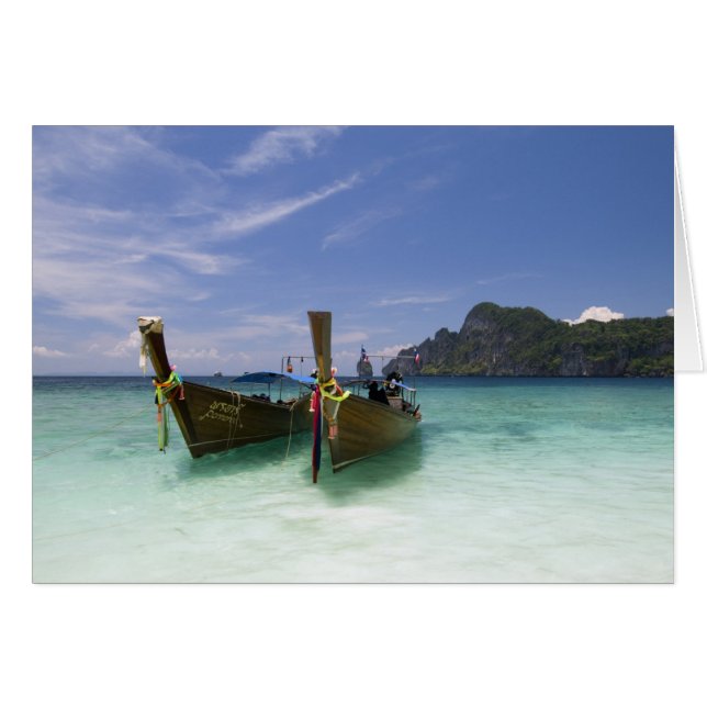 Thailand, Phi Phi Don Island, Yong Kasem beach, (Front Horizontal)